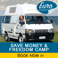 Budget traveller camper vans hire New Zealand