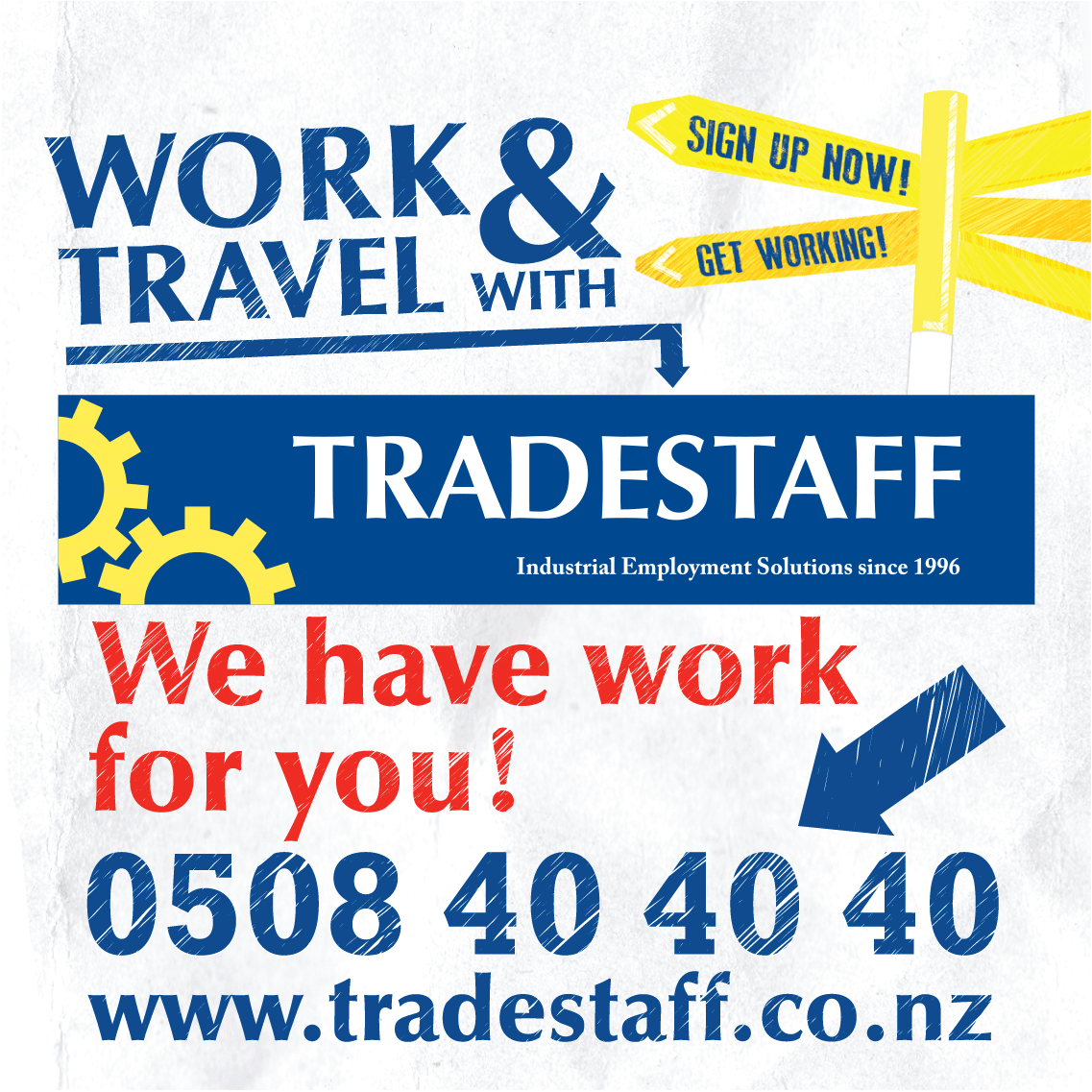 Find seasonal work in New Zealand